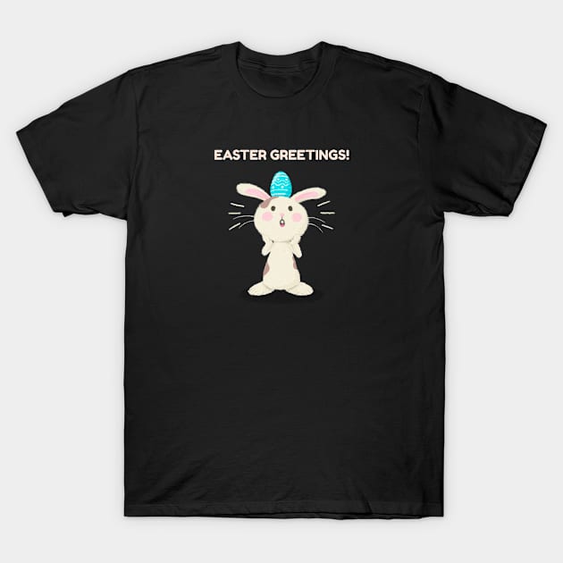 Easter Greetings T-Shirt by Mads' Store